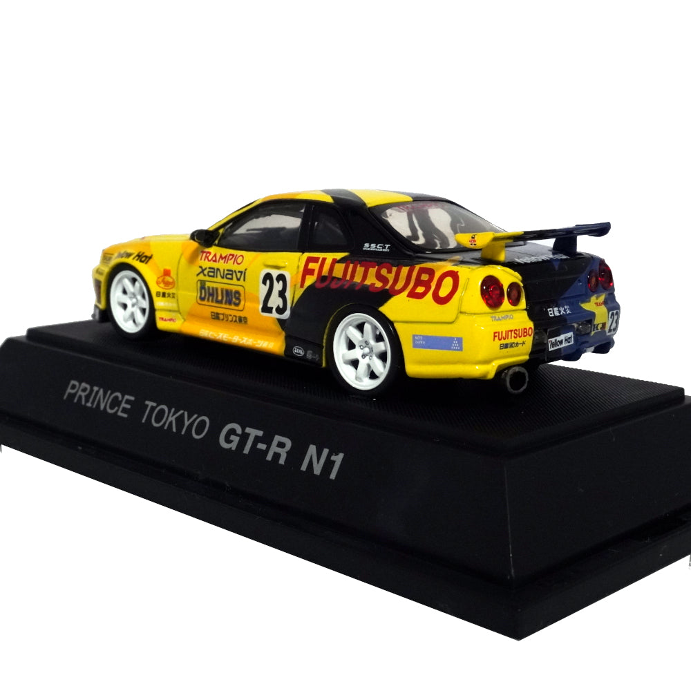 *Rare 1999* Ebbro 1/43 Prince Tokyo Fujitsubo BNR34 Nissan Skyline GT-R N1