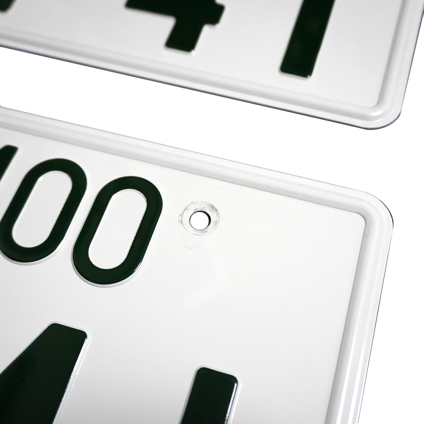 Genuine Decommissioned Japanese Vehicle Number Plate Set (Tama 400 No 1241)