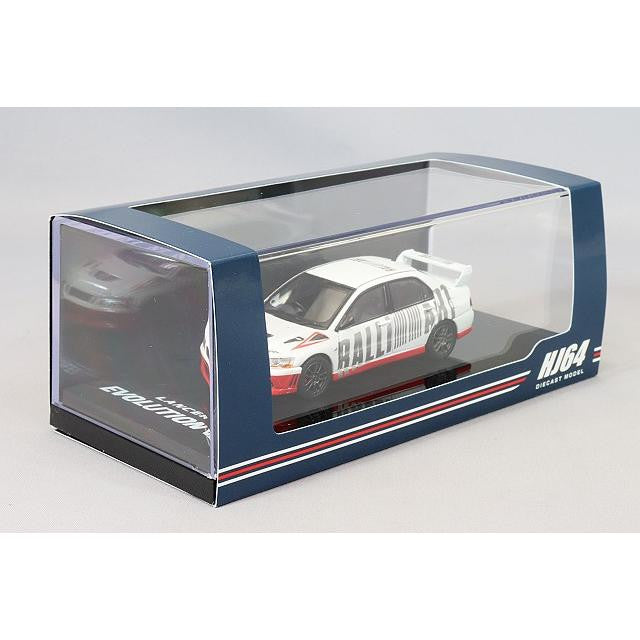 Hobby Japan 1/64 CT9A Mitsubishi Lancer Evolution VII Ralliart (Zero Fighter Color)