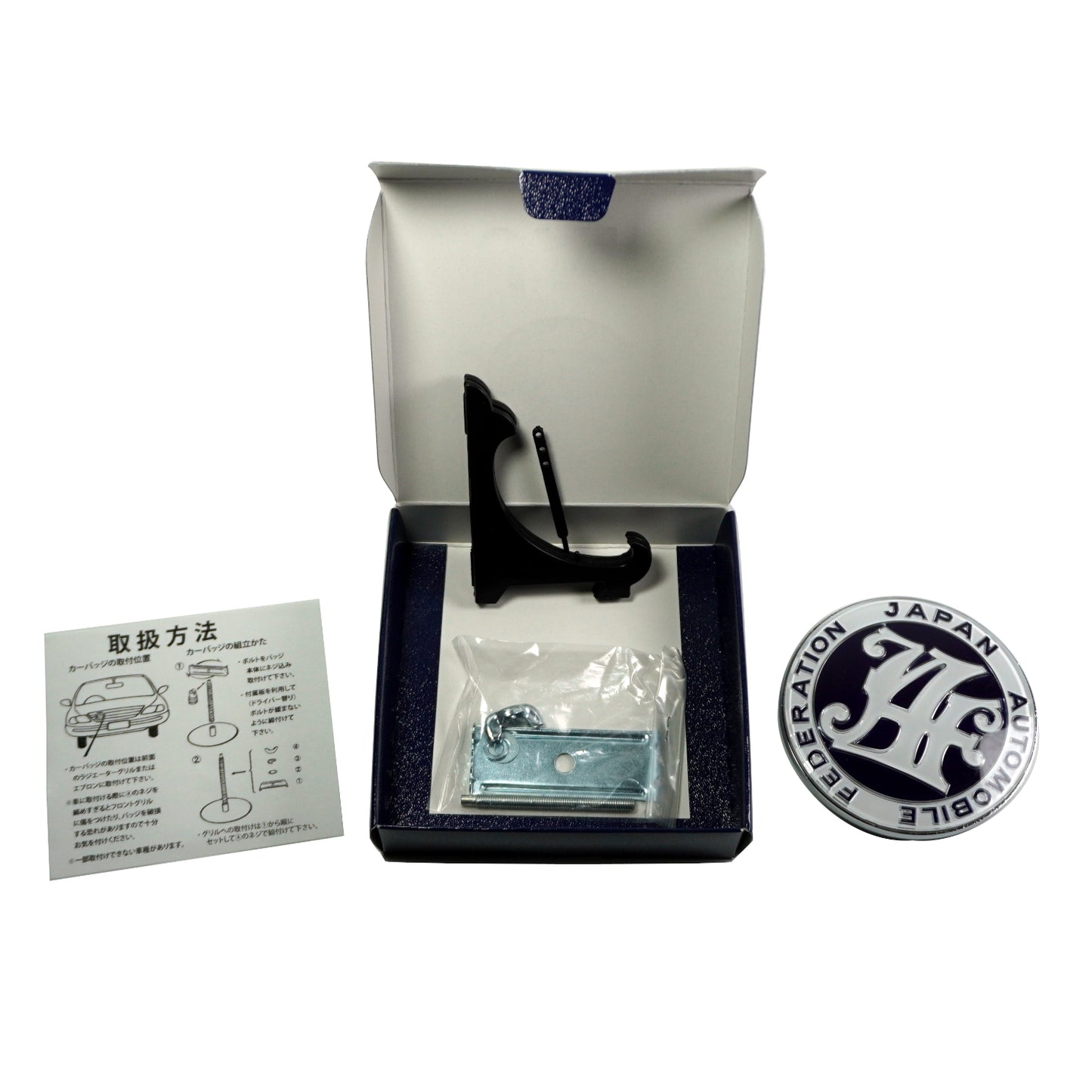 JAF 'DX' Car Badge
