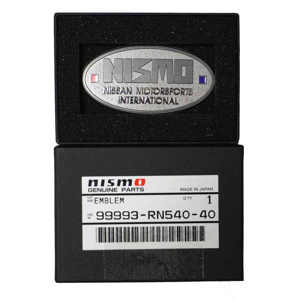 Nismo Heritage Emblem 99993-RN540-40 (Nismo 270R Oval Shape)