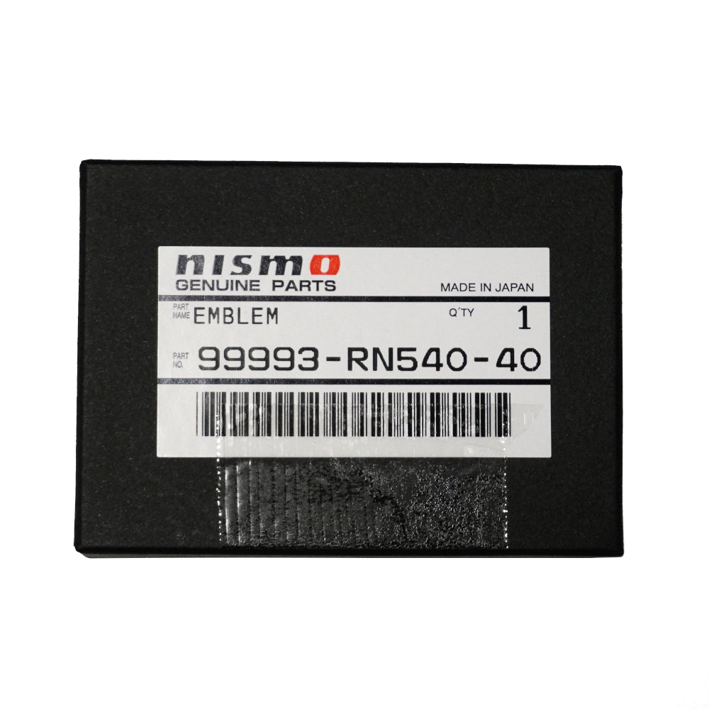 Nismo Heritage Emblem 99993-RN540-40 (Nismo 270R Oval Shape)