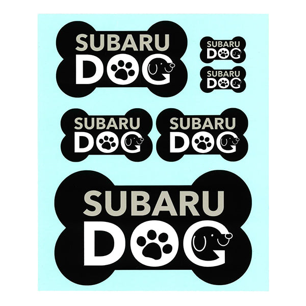 SUBARU DOG Sticker