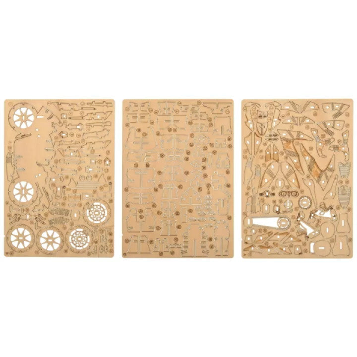 Ki-Gu-Mi Plywood Puzzle Suzuki Hayabusa