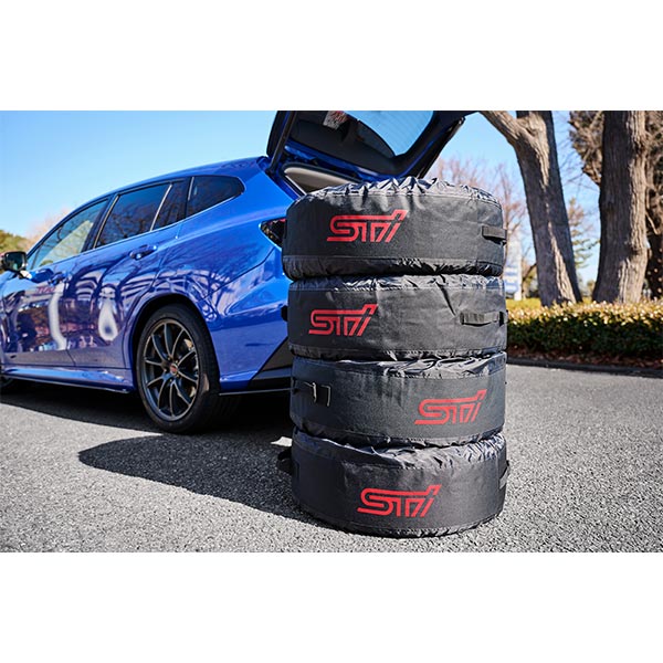 STi Tyre Covers (Set of 4 pcs)