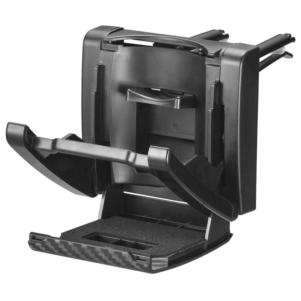 Carmate Slim and Foldable Drink holder - Carbon Black Edition DZ532