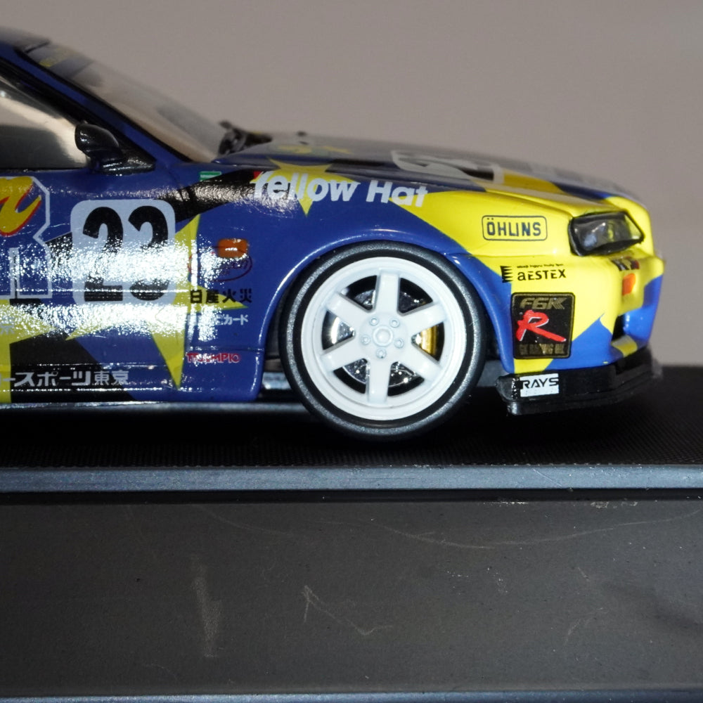 *Rare 1999* Ebbro 1/43 Prince Tokyo Fujitsubo BNR34 Nissan Skyline GT-R N1