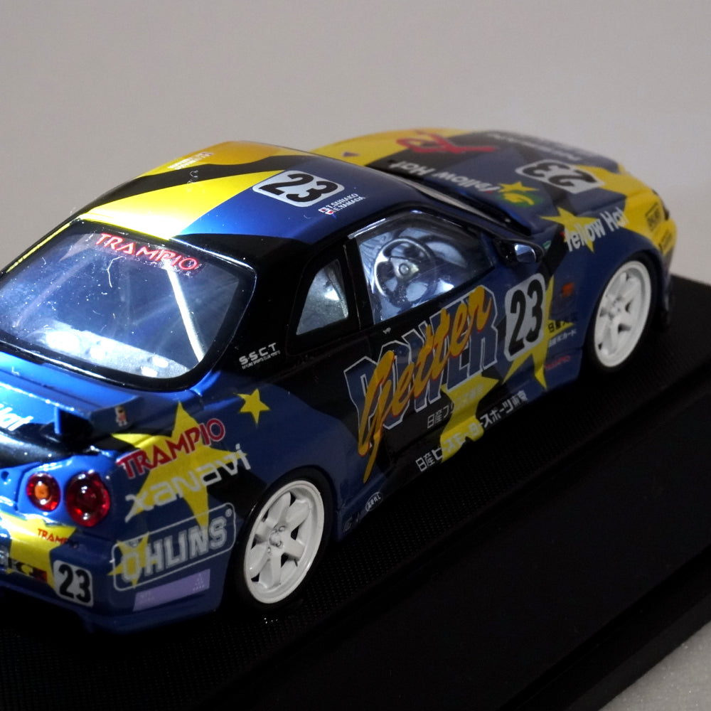 *Rare 1999* Ebbro 1/43 Prince Tokyo Fujitsubo BNR34 Nissan Skyline GT-R N1