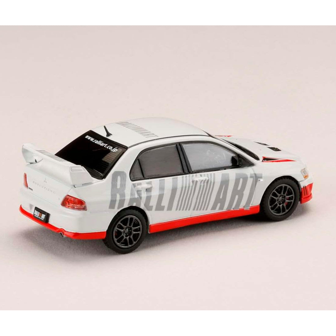Hobby Japan 1/64 CT9A Mitsubishi Lancer Evolution VII Ralliart (Zero Fighter Color)
