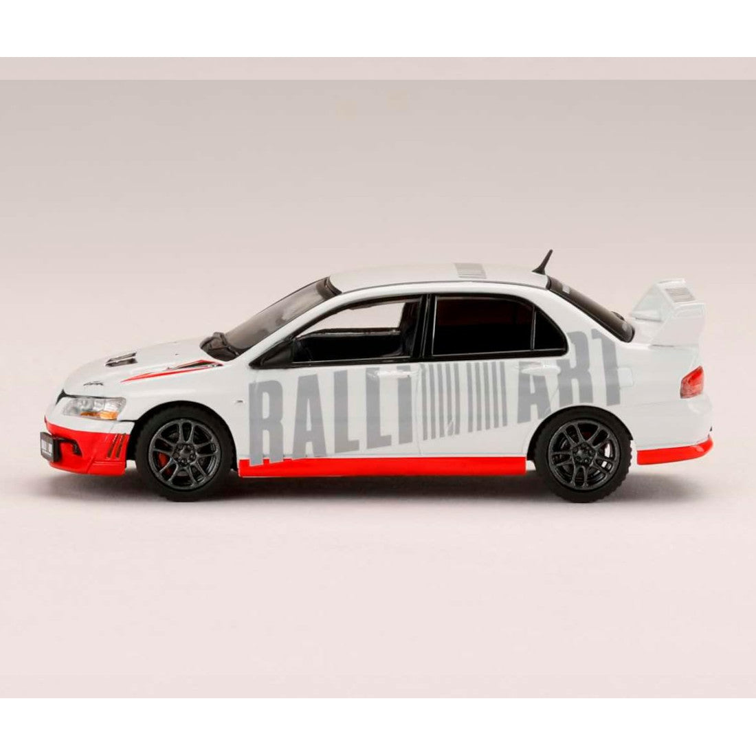 Hobby Japan 1/64 CT9A Mitsubishi Lancer Evolution VII Ralliart (Zero Fighter Color)