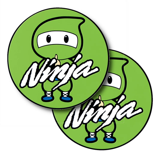 Kawasaki Ninja Rubber Coaster Set