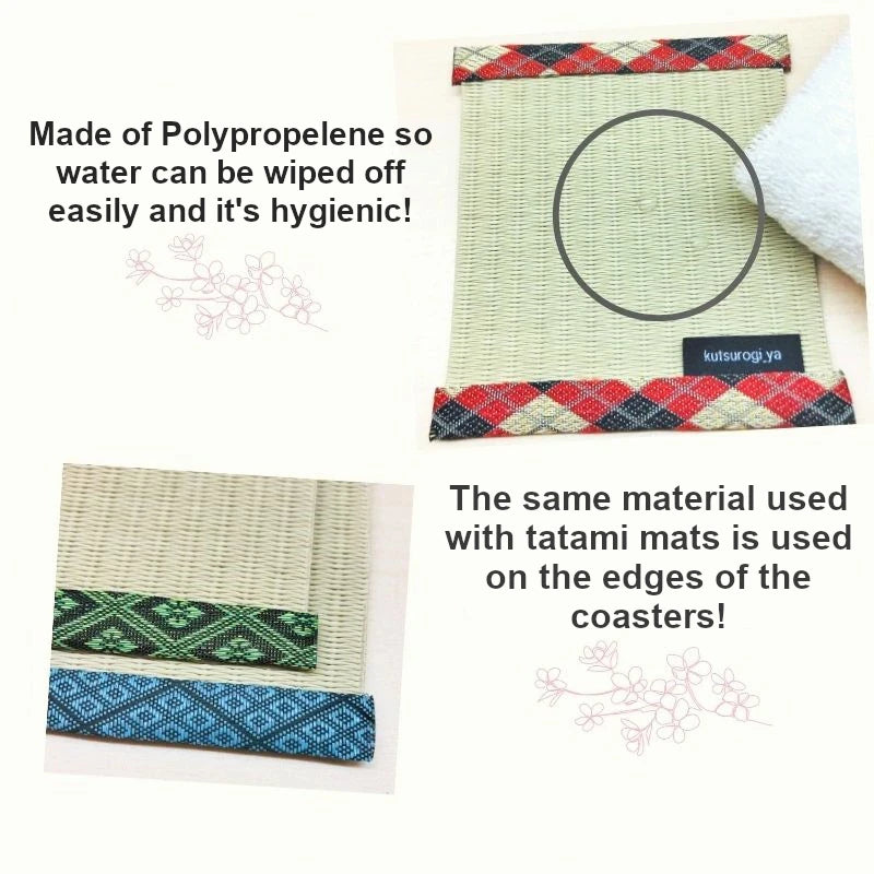 Kutsurogi-ya Original Tamami Coaster Set (4 pcs)