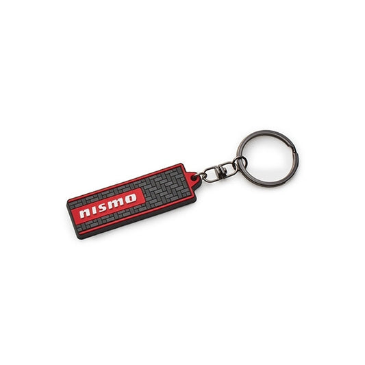 NISMO Carbon Pattern Rubber Key Ring