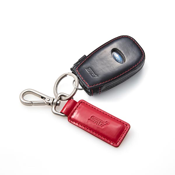 STi Genuine Leather Key Ring